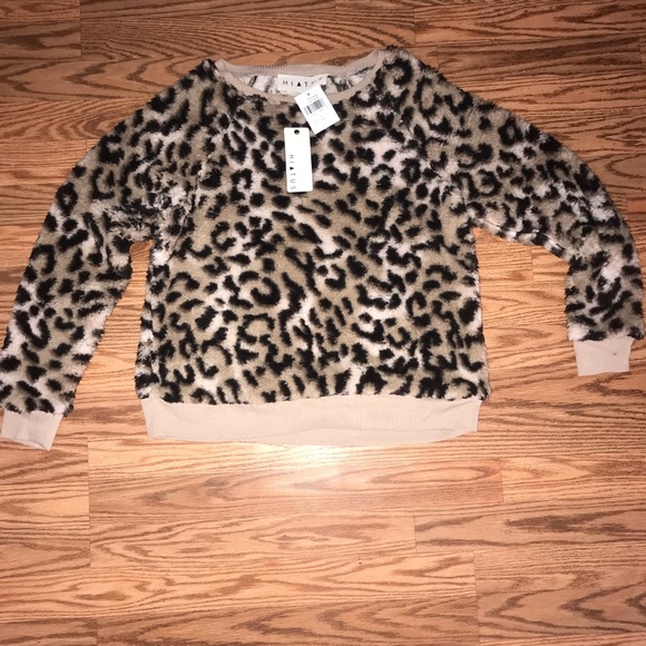Nordstrom Sweaters - SOFTEST LEOPARD PRINT SWEATER